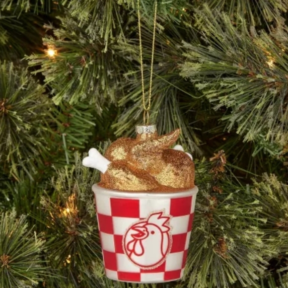 COPY - Glass Fried Chicken Christmas Tree Ornament - Wondershop™ - Picture 1 of 4
